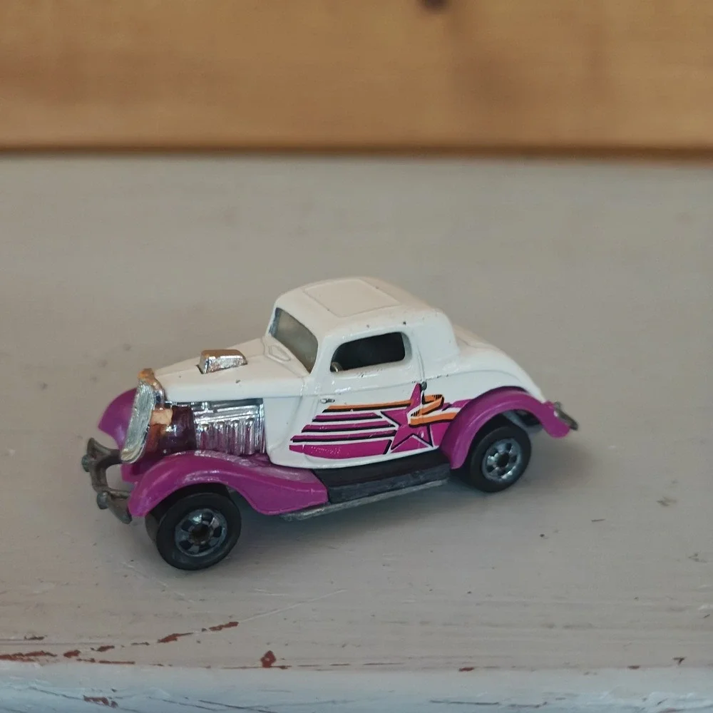 Hot Wheels '34 Ford Coupe Roadster Rare Color 1979 Vintage 70s Purple